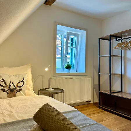 Good Wood Nest - Modernes Fachwerk Auf Zwei Etagen Am Marktplatz In Apartment Freudenstadt