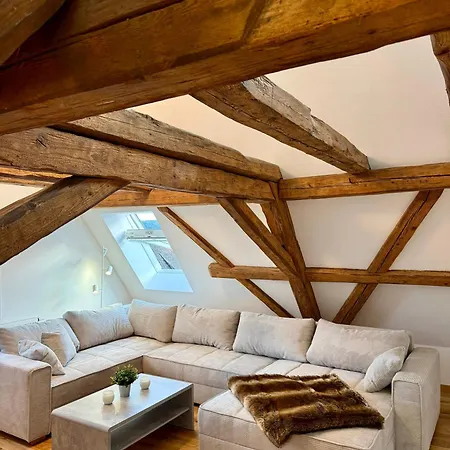 Apartment Good Wood Nest - Modernes Fachwerk Auf Zwei Etagen Am Marktplatz In Freudenstadt